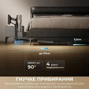 Фото: Ручний бездротовий пилосос Dreame Z40 TangleCut Flex+ (VRV62F) № 11 | KTC