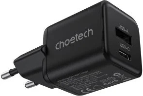 Фото: Зарядний пристрій Choetech PD5012 30W Black (PD5012-EU-BK) № 2 | KTC