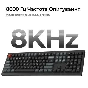 Фото: Клавіатура Keychron V6 Ultra Keychron Red Switch RGB Black (V6U-D1-UA) № 9 | KTC