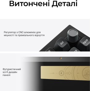 Клавіатура Keychron Q1 Ultra Keychron Red Switch RGB Black (Q1U-M1-UA)