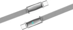 Фото: Кабель ColorWay ultra-thin 100W 5A Type-C / Type-C 1m Grey (CW-CBPDCC100-GR) № 2 | KTC