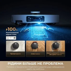 Фото: Робот-пилосос Dreame Bot X60 Ultra Complete White (RLX87DE-wh) № 6 | KTC