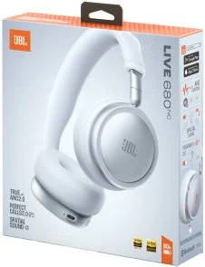Фото: Навушники JBL Live 680NC White (JBLLIVE680NCWHT) № 9 | KTC