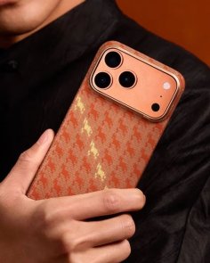 Чохол Pitaka for Apple iPhone 17 Pro - Edge Ultra-Slim Happiness Rides Amber (HR1701P)