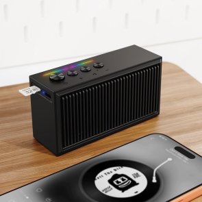 Портативна колонка Acefast K9 Go Bluetooth Black (6974316286301)