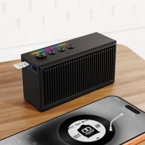 Фото: Портативна колонка Acefast K9 Go Bluetooth Black (6974316286301) № 7 | KTC