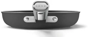 Фото: Сковорода Smeg 50S Retro Style 24cm Black Matte (FPF2402BLM) № 6 | KTC