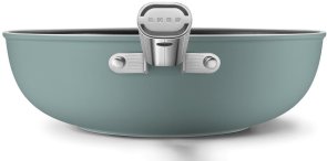 Сковорода Smeg 50S Retro Style WOK 30cm Emerald Green Matte (WOF3002EGM)