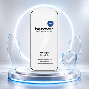 Захисне скло BeCover 10D for Google Pixel 9a - Black (715715)