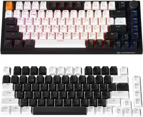Фото: Клавіатура GamePro MK160 V2 Warden QLAB Sakura ENG/UKR USB Black (MK160-V2-B-QS) № 8 | KTC