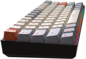 Фото: Клавіатура GamePro MK130 V2 Infinity QLAB Sakura ENG/UKR Black (MK130-V2-B-QS) № 6 | KTC
