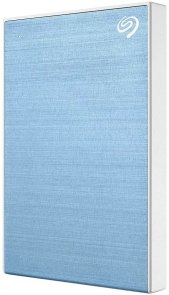 Зовнішній HDD Seagate One Touch with Password 1TB Light Blue (STKY1000402)
