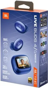 Фото: Навушники JBL Live Buds 4 Blue (JBLLIVEBUDS4BLU) № 10 | KTC