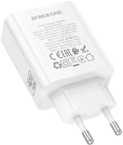 Фото: Зарядний пристрій BOROFONE BA109A Star 60W White (6941991126888) № 4 | KTC