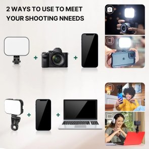 Ліхтар світлодіодний Ulanzi VL100X Selfie Light, Clip LED Light