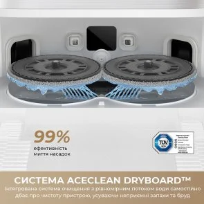 Фото: Робот-пилосос Dreame Bot L50 Ultra AE White (RLL51SE-wh) № 10 | KTC