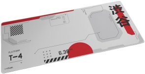 Килимок Trust GXT 759 XXL White/Red (25717_TRUST)