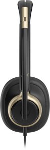 Гарнітура накладна Poly Mission 825 Stereo USB Wired, Black