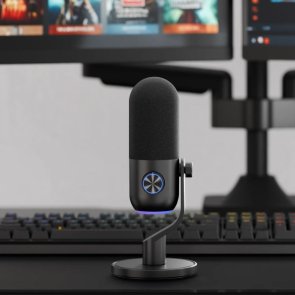 Мікрофон Streamplify MIC MINI-48-RGB-ST Black (SPMC-MM1C327.11)