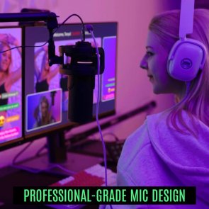 Мікрофон Streamplify MIC PRO-192-RGB-ST Black (SPMC-MP3C327.11)
