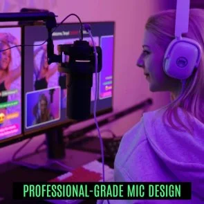 Фото: Мікрофон Streamplify MIC PRO-192-RGB-ST Black (SPMC-MP3C327.11) № 8 | KTC