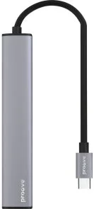 Фото: USB-хаб Proove Arc Link 5in1 Silver (HBAL00222024) № 3 | KTC