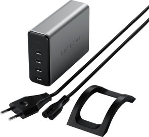 Зарядний пристрій Satechi 165W USB-C 4-Port PD GaN C (ST-UC165GM-EU)