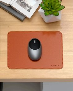 Килимок Satechi Vegan Leather Mouse Pad Brown (ST-LMPN)