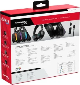 Фото: Гарнітура HyperX Cloud Flight 2 Black (B5VC4AA) № 13 | KTC