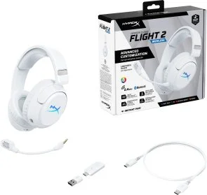 Фото: Гарнітура HyperX Cloud Flight 2 White (B5VC5AA) № 10 | KTC
