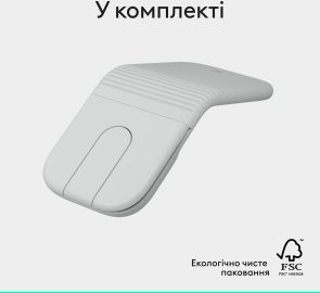 Миша Logitech Mobi Fold White (910-007631)