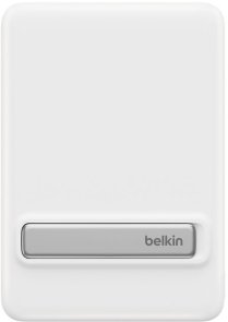 Батарея універсальна Belkin BoostCharge Slim 5000mAh 20W Qi2 15W with Kickstand White (BPD011HQWH)