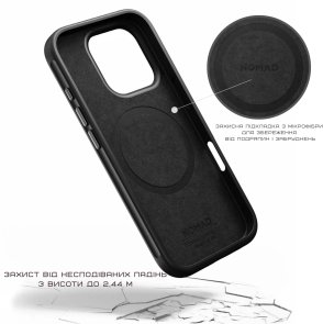 Чохол Nomad for Apple iPhone 16 Pro Max - Modern Leather Brown (NM01692485)