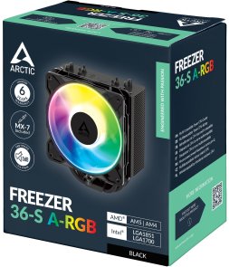 Кулер для процесора Arctic Freezer 36-S ARGB Black (ACFRE00198A)