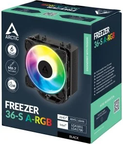 Фото: Кулер для процесора Arctic Freezer 36-S ARGB Black (ACFRE00198A) № 9 | KTC