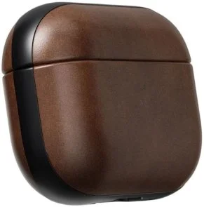 Фото: Чохол Nomad for Airpods Pro 3 Gen - Modern Leather Rustic Brown Horween (NM011284858) № 4 | KTC