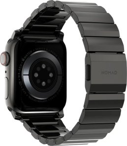 Ремінець Nomad for Apple Watch 46/49mm - Steel Graphite Hardware Graphite (NM1A41BXS0)