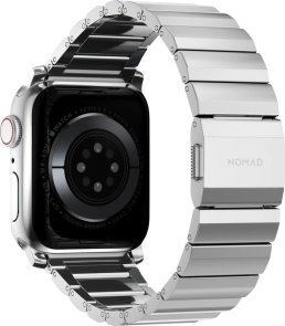 Ремінець Nomad for Apple Watch 46/49mm - Steel Silver Hardware Silver (NM1A4HSXS0)