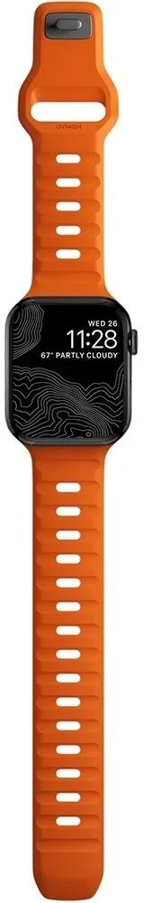Фото: Ремінець Nomad for Apple Watch 41mm/42mm - Sport Ultra Orange (NM01119685) № 7 | KTC