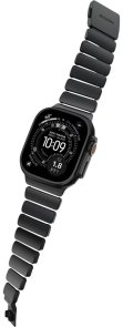 Ремінець Nomad for Apple Watch 46/49mm - Stratos Black Hardware Icy Blue Glow (NM009896858)