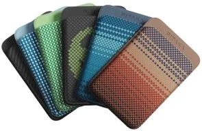 Фото: Чохол для пластикових карт Pitaka for iPhone - Magnetic Woven Black/Grey (MWW2401) № 6 | KTC