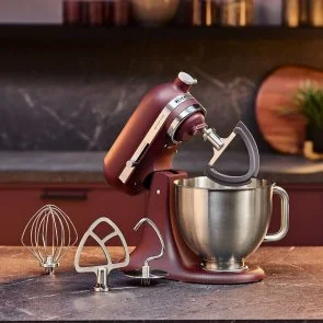 Фото: Планетарний міксер KitchenAid Artisan Plus 4.7L 5KSM50PKVE Sun Dried Tomato (5KSM50PKVESO) № 5 | KTC