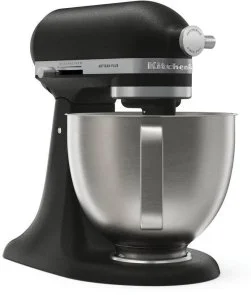 Фото: Планетарний міксер KitchenAid Artisan Plus 4.7L 5KSM50PKVE Iron Black (5KSM50PKVEBK) № 3 | KTC