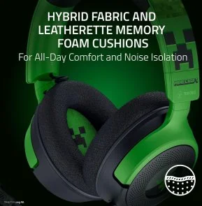 Фото: Гарнітура Razer Kraken V4 X Minecraft Edition (RZ04-05180200-R3M1) № 9 | KTC
