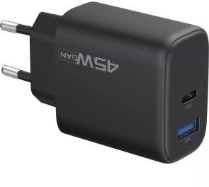 Зарядний пристрій Proove Silicone Power 2 45W Black (WCSP24110001)