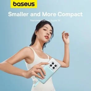 Фото: Батарея універсальна Baseus Magnetic Mini 30W 10000mAh Blue (P1002210B333-00) № 8 | KTC