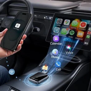 Фото: Адаптер Acefast QC1 CarPlay Wireless Adapter for Car Metal Gray (6974316285793) № 7 | KTC