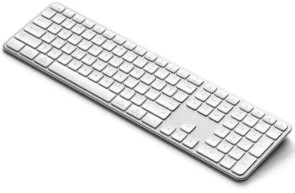 Фото: Клавіатура Satechi Slim EX3 ENG/UKR WL/BT Silver (ST-KEX3S-EN) № 2 | KTC