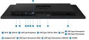 Монітор Samsung ViewFinity S8 (LS32H804UAIXUA) - 32