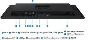 Фото: Монітор Samsung ViewFinity S8 (LS32H804UAIXUA) - 32" VA / 3840×2160 / 60 Гц / Pivot / HAS № 14 | KTC